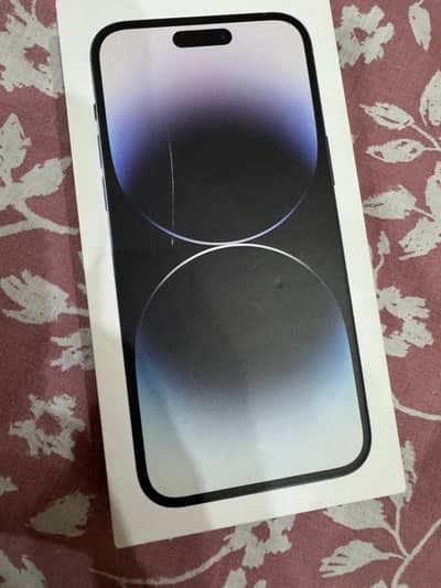 Iphone 14 pro max box pack 1tb 1000gb non pta JV