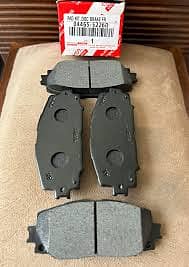 toyota corolla front brake pads xli, gli, altis genuine 2008-2014