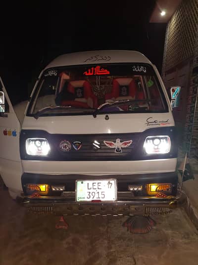 Suzuki Bolan in good condition with lahore number plate