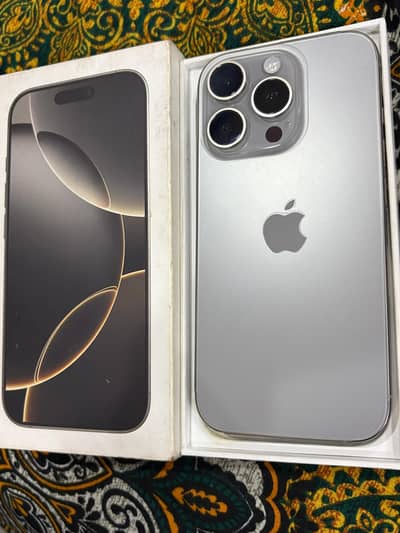 Iphone 16 Pro Jv | Natural Titanium | 128gb | 10/10 Condition