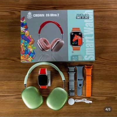 crown c6 ultra 2  smart watch