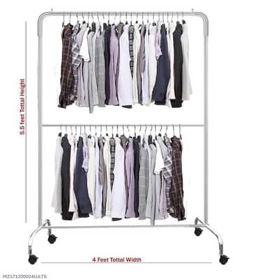 Cloth Hanging Stand Wardrobe Organizer
