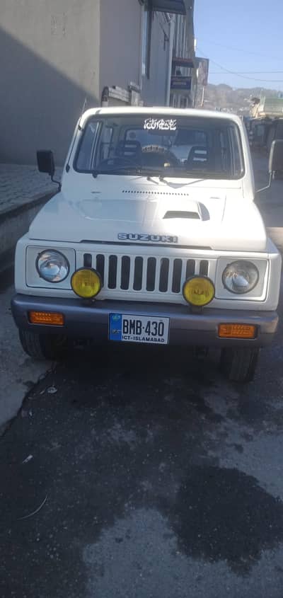 Suzuki jeep sj410 Islamabad number own name