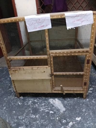 cage for sale size 3×3×feet good condition
