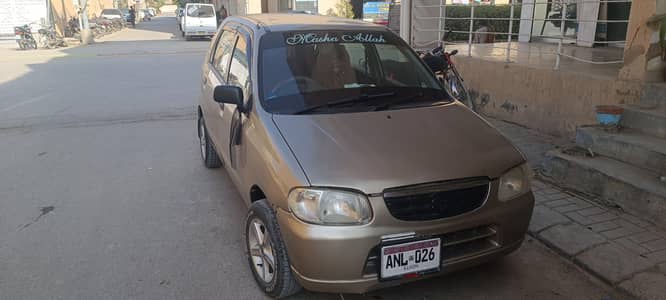 urgent sale Alto 2007 own engine 0318-12-75-743