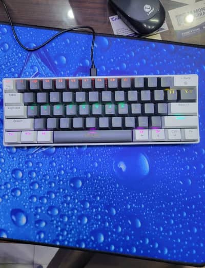 Rainbow Mechanical Keyboard Jedel KL69 Wired Gaming Keyboard