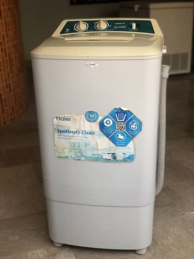 Haier washing machine