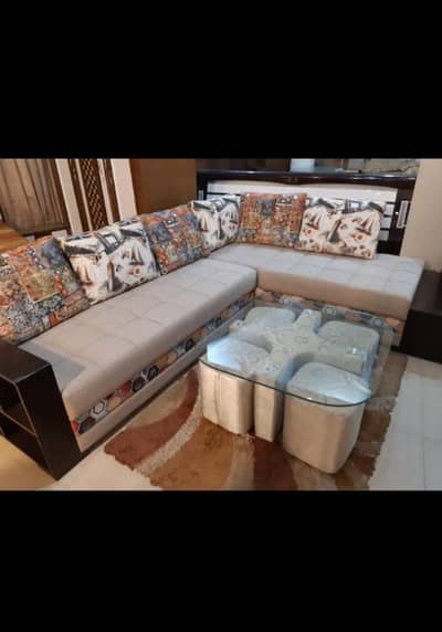 Sofa set/5, 6, 7 Seater/L Shape/Corner Sofa/Chester field sofa set