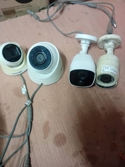 hikvision camera 16 ps waire ki Sath