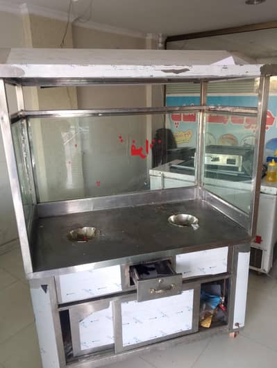 stall for shawarma buger biryani