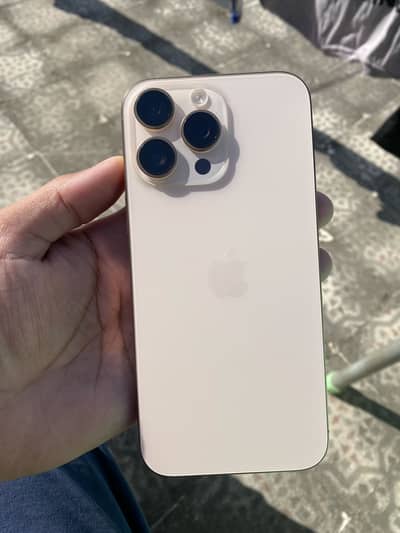 Iphone 16 pro max desert F. U