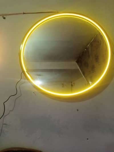 roll mirror home decoration