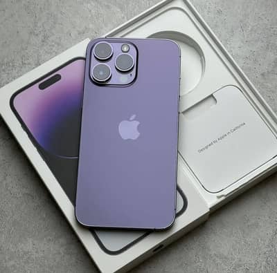 Iphone 14 pro max pta approved in brand new condition