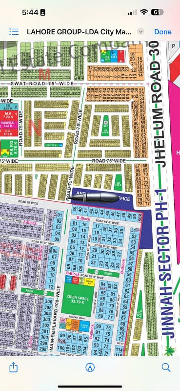 Goldan opportunity for investment and your Dream Home 5-Marla plot No . 858-N Block 75 feet Road +Next To Corner Near 300Fet Road 36Lac All dues Clear