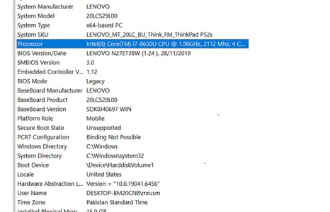 Lenovo ThinkPad P52s | 16GB RAM | 2GB Graphics