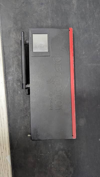 MikroTik RB2011UiAS-2HnD Router – 9/10 – With Antenna & Adapter