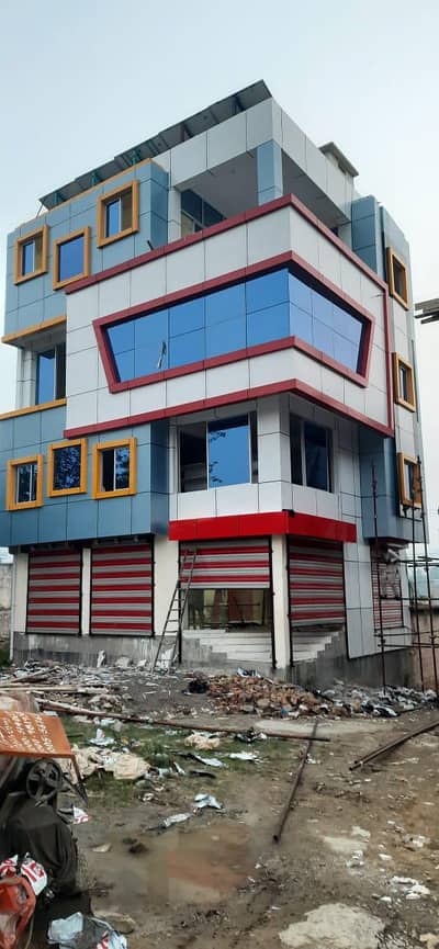aluminium Wall Cladding Sheet curtain wall glass construction project