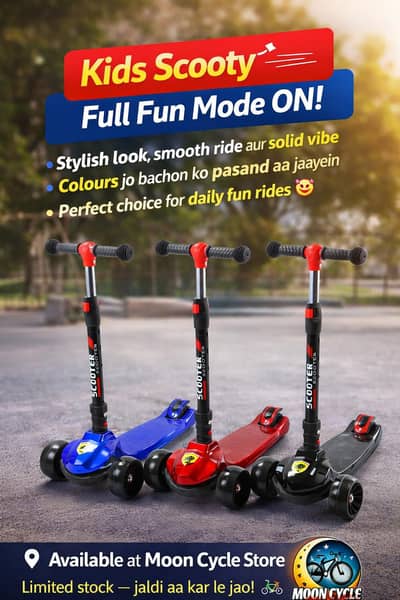 Kids Scooty – Full Fun Mode ON! 