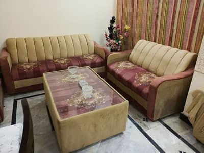 9 seater sofa set with center table