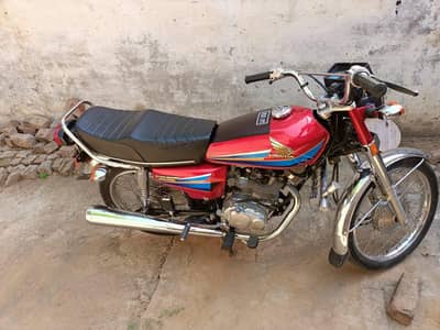 ہونڈا 125 سی جی میٹر چالو