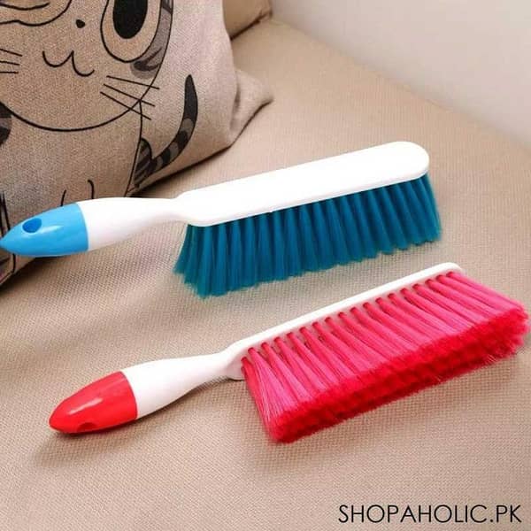 Long Bristle Dust Cleaning Brush | Ideal for Carpet Cleaning, Car Seat, Bed, Sofa, Curtains, Mats and Household Upholstery Cleaning