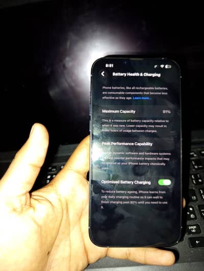 Iphone 13 pro max PTA approved with box