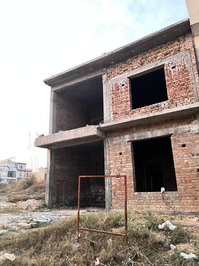 5 Marla Double Story Brown Structure For Sale in University Town Block A