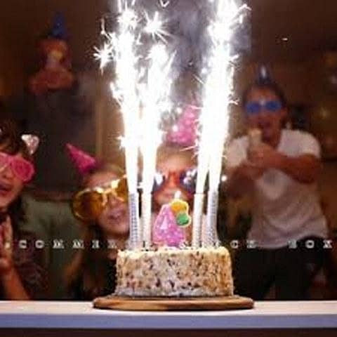 Birthday Sparkling Candles - 2 Pack