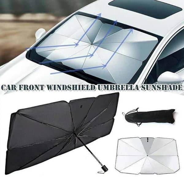 Thermal Insulation Foldable Car Sun Shade Umbrella