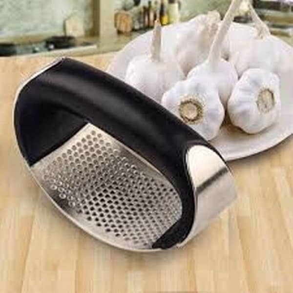 Multi-Function Stainless Steel Garlic Presser Manual Garlic Crusher Chopper Fruit Vegetable Cooking Tools Home Kitchen