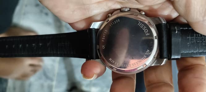 branded armani and fossil watches.