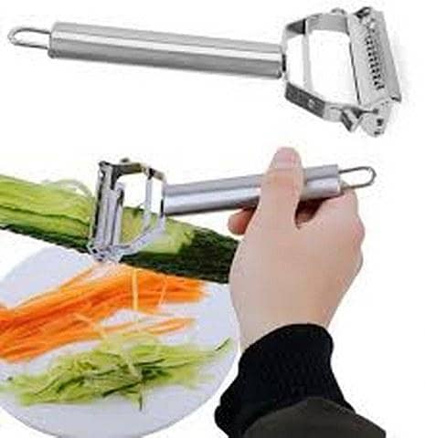 Julienne Peeler Stainless Steel Cutter Slicer for Carrot Potato Melon Gadget Vegetable Fruit