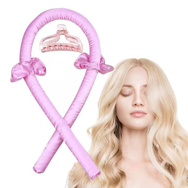Heatless Curling Rod Lazy Curler Headband for Soft and Shiny Hair - Hairdressing Tool