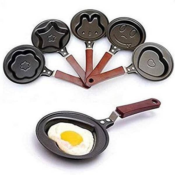 Cute Mini Egg Frying Omelete Fry Pans Non Stick