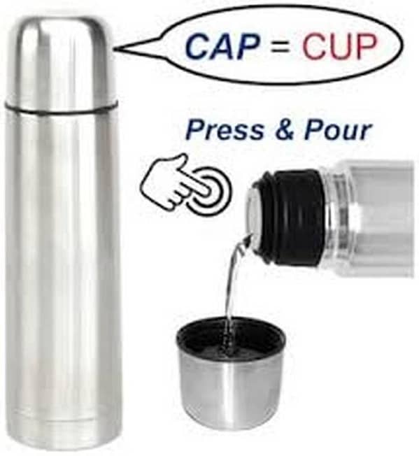 Vacuum Thermos Flask Stainless Steel Bottle