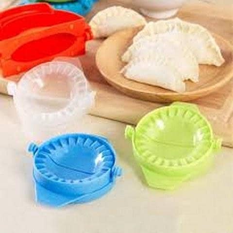 Pack of 3 Samosa & Pastry Dough Maker Dumplings modelling tools Kitchen Magic Creative Manual Pack Machine Food-grade Plastic Pinch Kitchen Tools