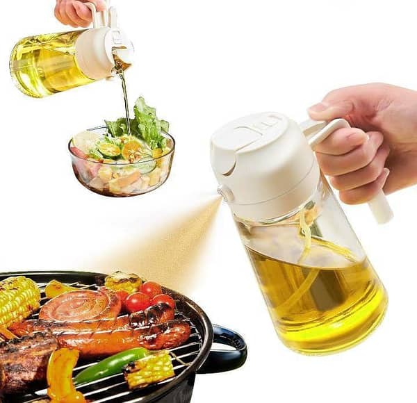 Smart Auto Open and Close Cap Anti-Dripping Kitchen Oil Dispenser
