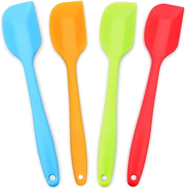 Cooking Spatulas for Nonstick Cookware - Colorful Baking Kitchen Spatula