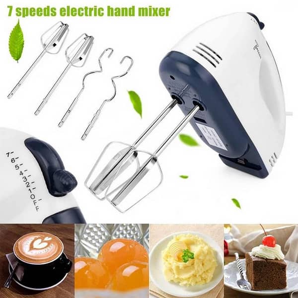 Scarlett HE-133 Electric Hand Mixer for Baking and Cream, Small and Automatic