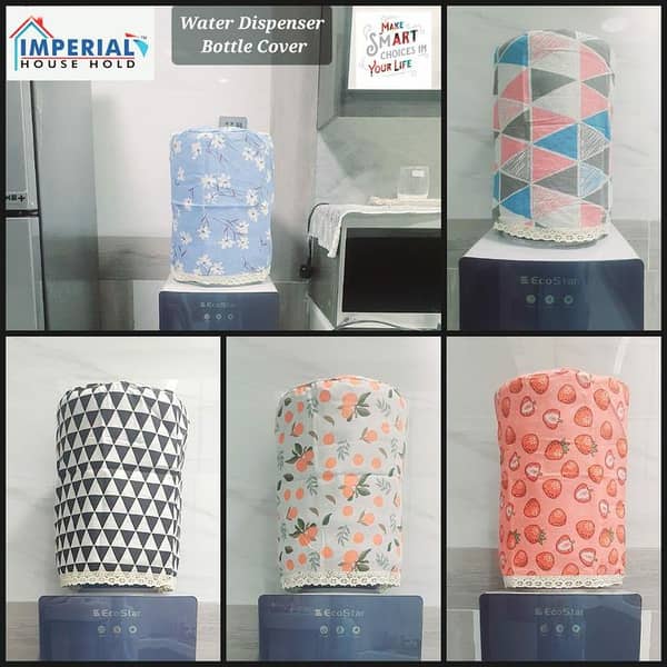 Water Dispenser Bottle Cover (Multicolor)