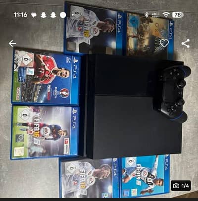 PS 4 Fat | 500 GB | Sealed | Extremly good condition