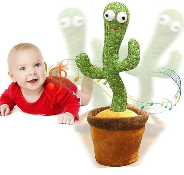 Cute Dancing and Talking Cactus Toy