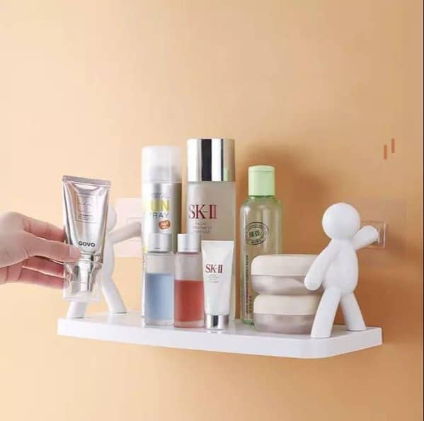 Wall Mounted Floating Shelf - Versatile Storage Organizer for Kitchen, Bathroom, Living Room, and Office