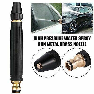 Metal Brass Nozzle High Pressure Water Spray Gun for Car, Lawn, and Garden Washing