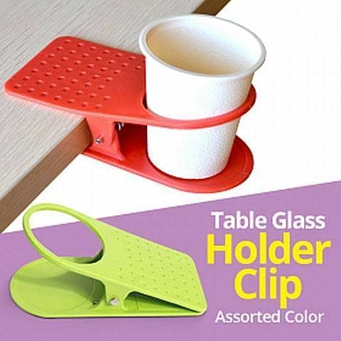 Desk Cup Holder for Storing Drinks and Organizing Mugs - Random Color Options