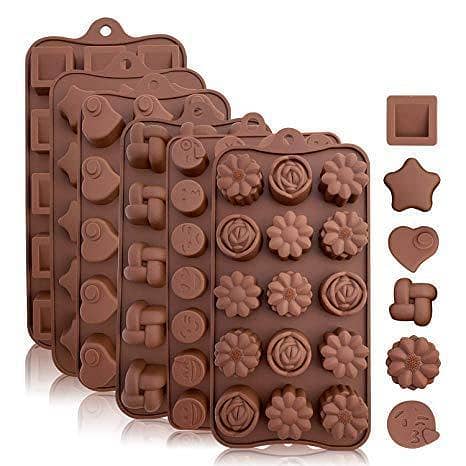 New Silicone Chocolate Mold 12 Shapes Chocolate baking Tools Non-stick Silicone cake mold Jelly and Candy Mold 3D mold DIY Good