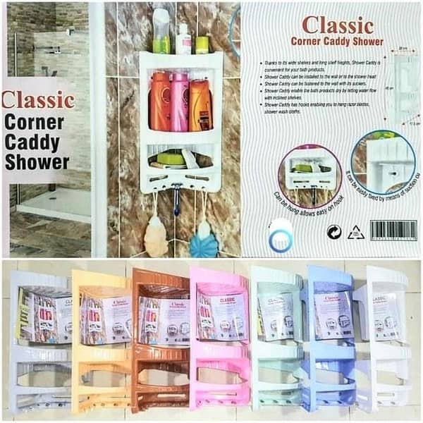 Shower Caddy for Shampoo and Corner Storage