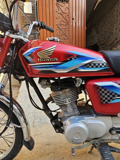 Honda cg125 2024 karachi number