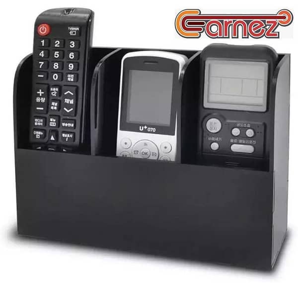 Remote Control Holder Organizer Wall Mount Acriylic Tidy for Air Conditioner, TV Box, Stereo,