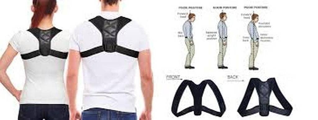 Adjustable Back Posture Corrector Clavicle Spine Back Shoulder Lumbar Brace Support Belt Posture Correction Prevents Slouching